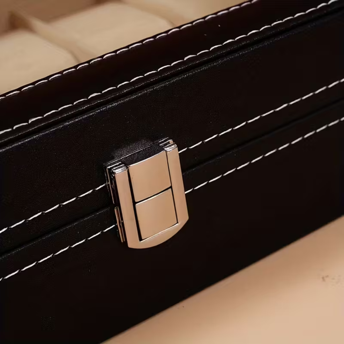 ESTUCHE PARA 12 RELOJES COSTURAS FINAS