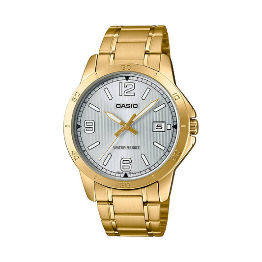 RELOJ CASIO MTP-V004G-7B2 HOMBRE DORADO CALENDARIO
