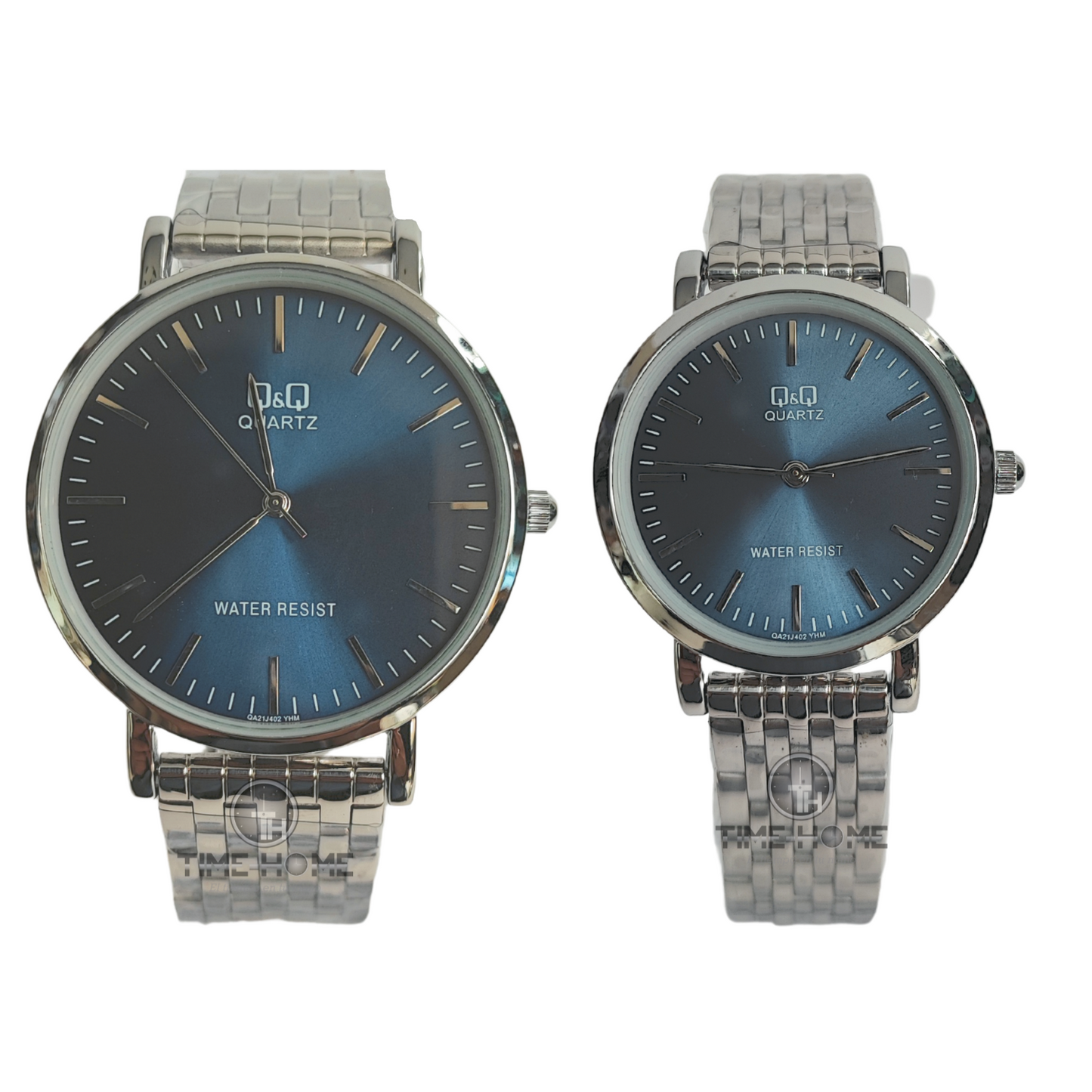 PAREJA PARA RELOJES Q&Q ACERO INOXIDABLE
