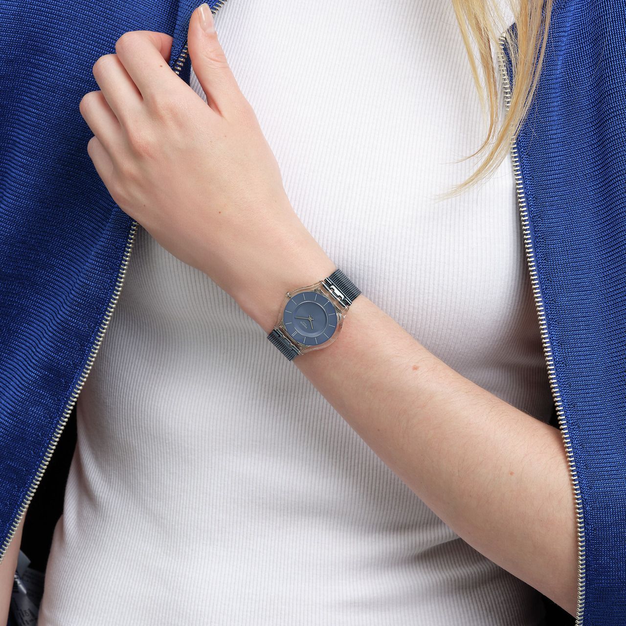 RELOJ SWATCH COOL SKIES SS08K120M