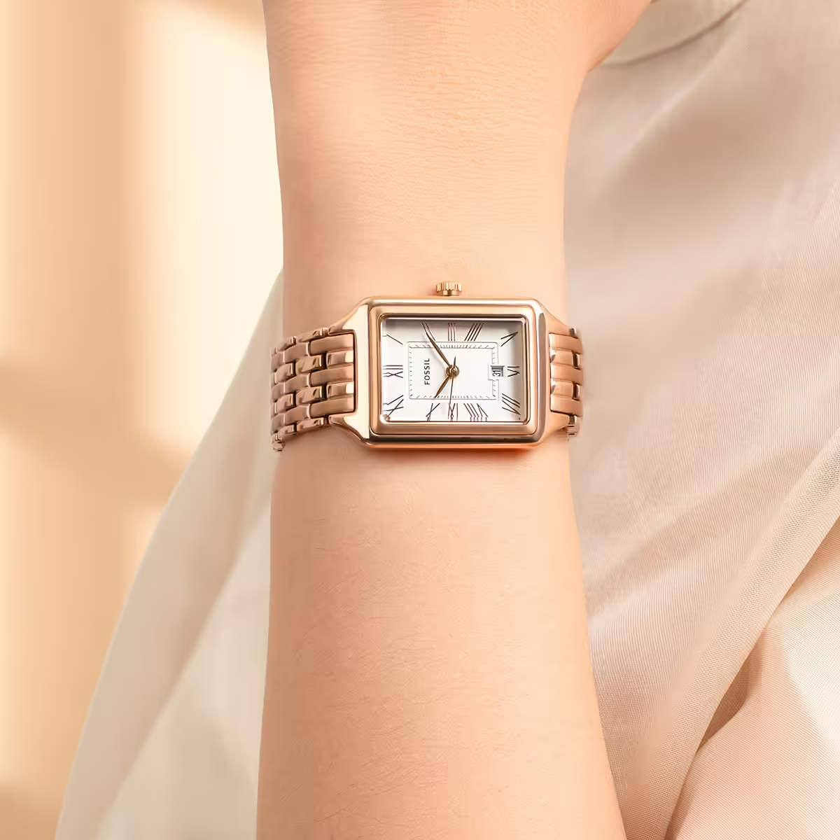 RELOJ FOSSIL ES5271 ACERO ORO ROSA