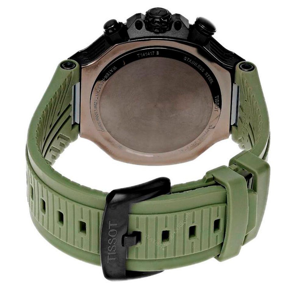 RELOJ TISSOT T-RACE T141.417.37.061.02 VERDE MILITAR
