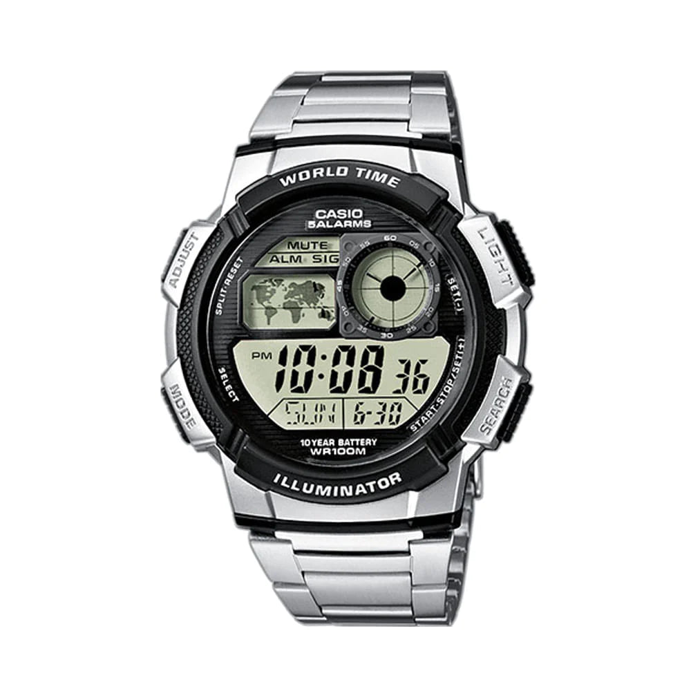 Reloj Casio digital retro hombre AE-1200WHD-1AV