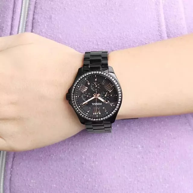 RELOJ FOSSIL ACERO DAMA PABONADO AM4522 CECILE