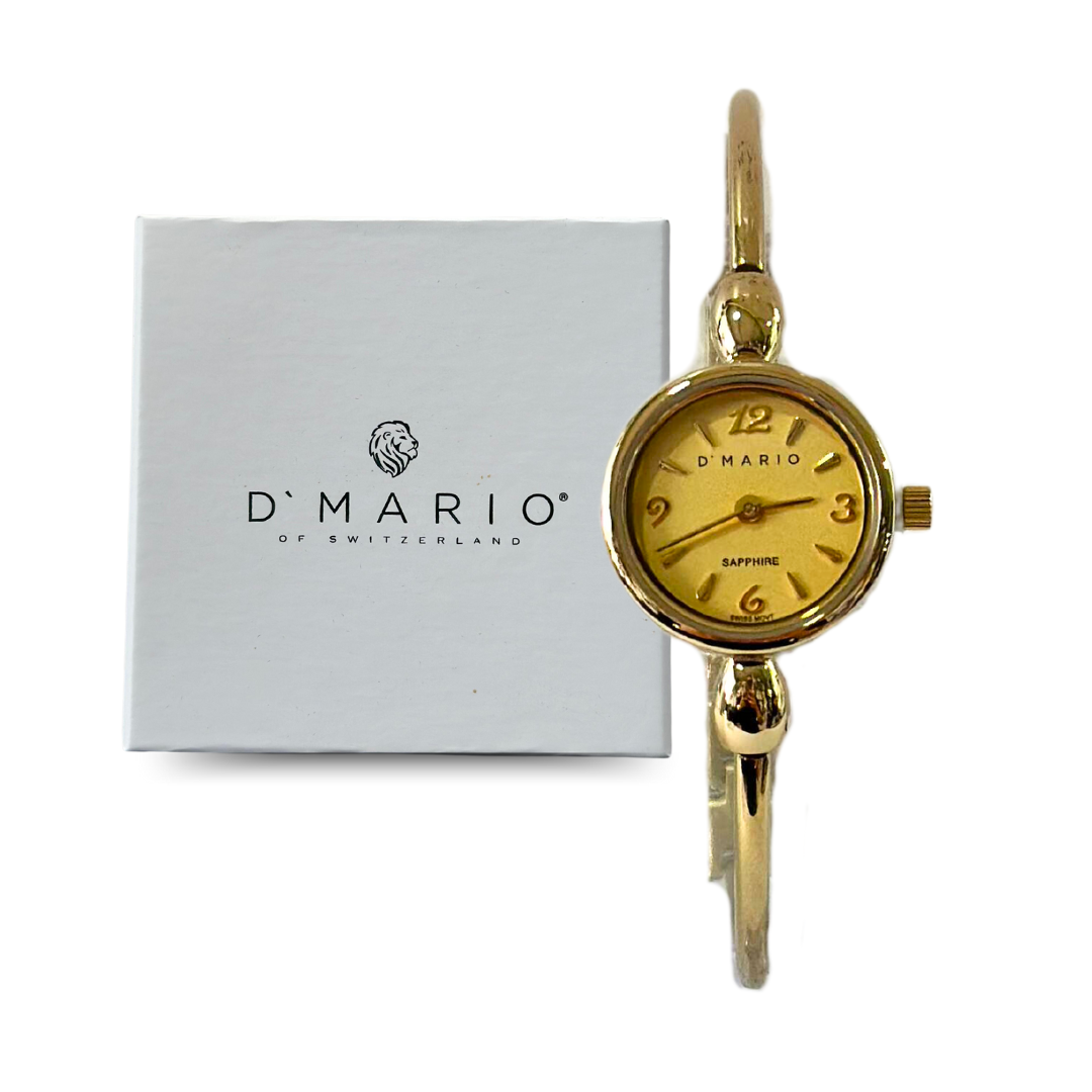 RELOJ D'MARIO FA0508 DAMA ELEGANTE ZAFIRADO