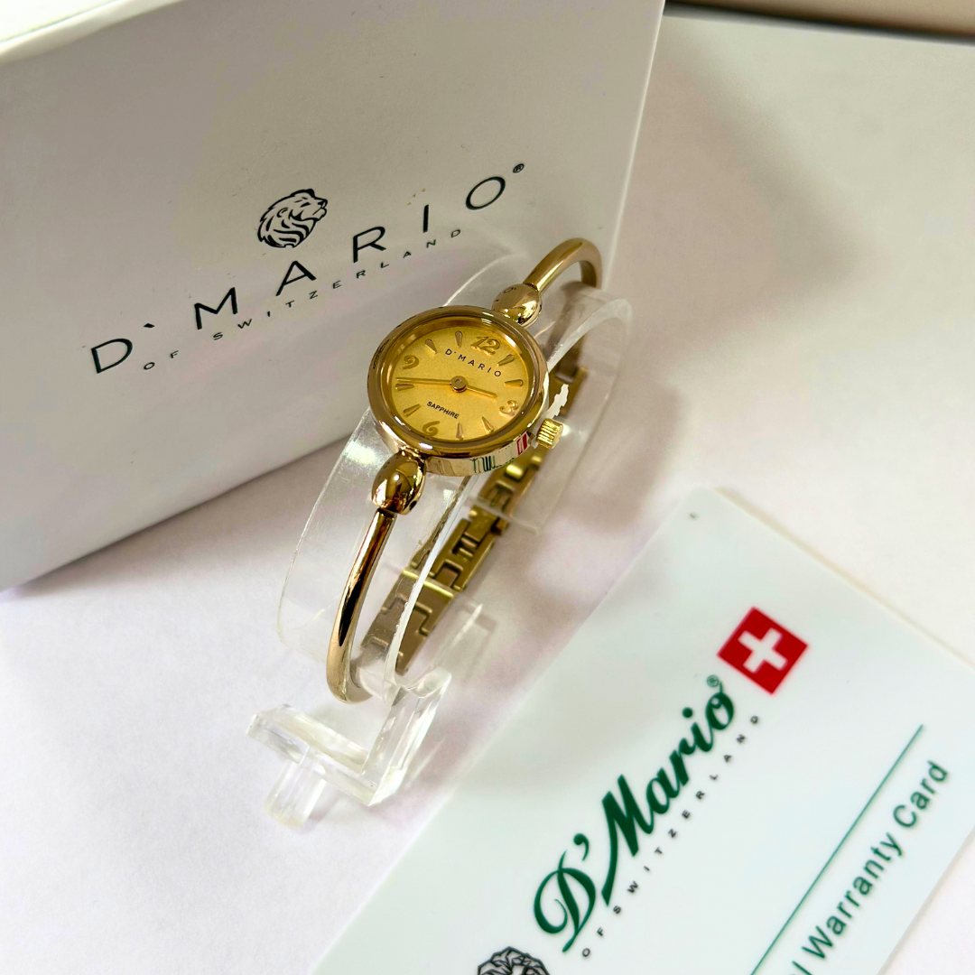 RELOJ D'MARIO FA0508 DAMA ELEGANTE ZAFIRADO