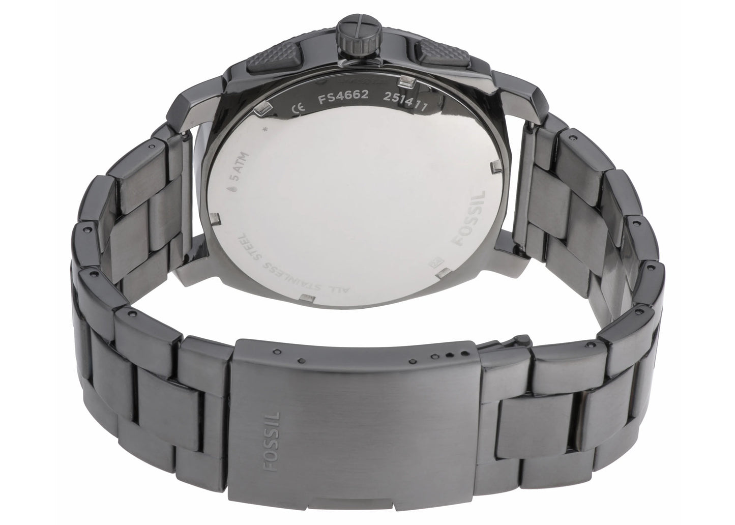 RELOJ FOSSIL FS4662 MACHINE ACERO GRIS OSCURO