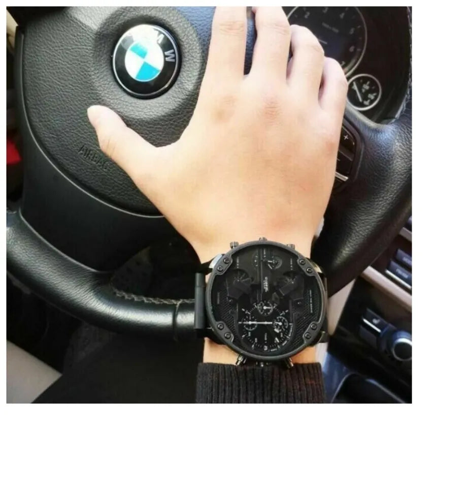 RELOJ DIESEL DZ7396 MR.DADDY NEGRO SILICONA Y ACERO