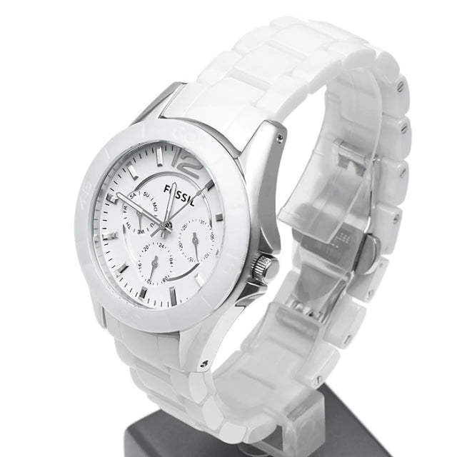 RELOJ FOSSIL CE1002 DE MUJER BLANCO PULSERA DE CERÁMICA