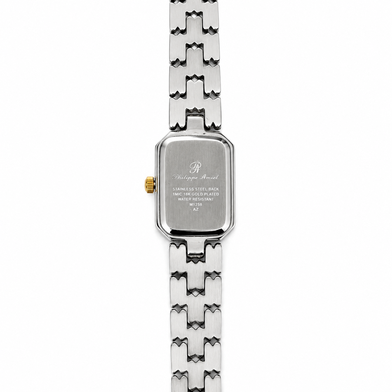 Philippe Amiel M1258 AZ Reloj para Mujer Bicolor Azul Acero Inoxidable