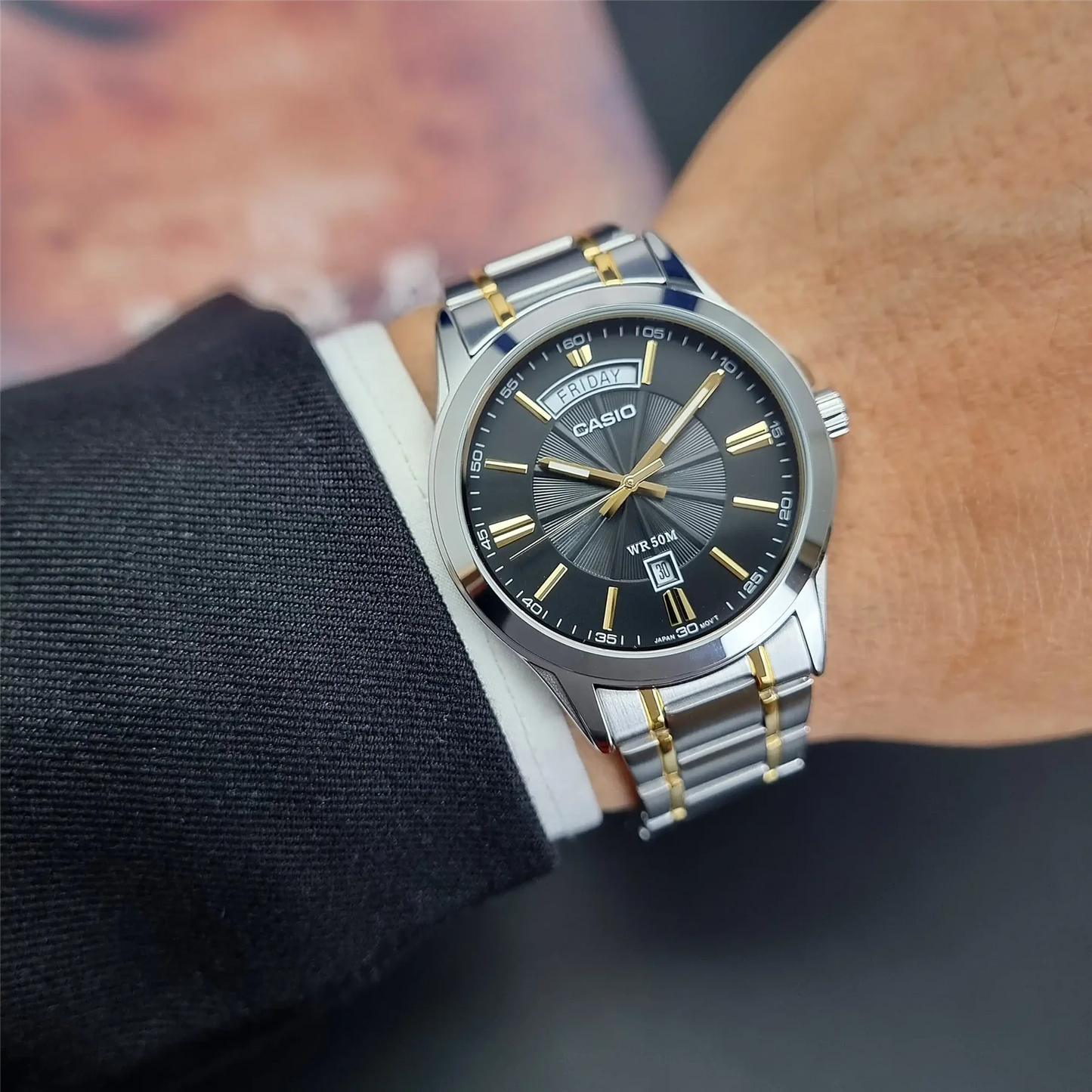 RELOJ CASIO MTP-1381G-1AVDF ORIGINAL