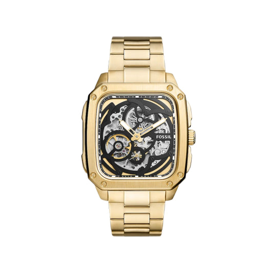 RELOJ FOSSIL BQ2573 AUTOMATICO HOMBRE ACERO DORADO