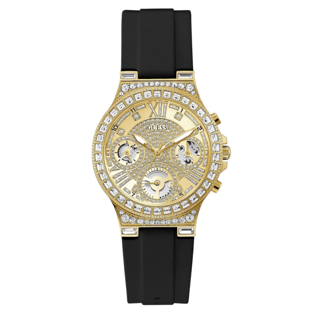 RELOJ GUESS MOONLIGHT GW0257L1 MUJER NEGRO
