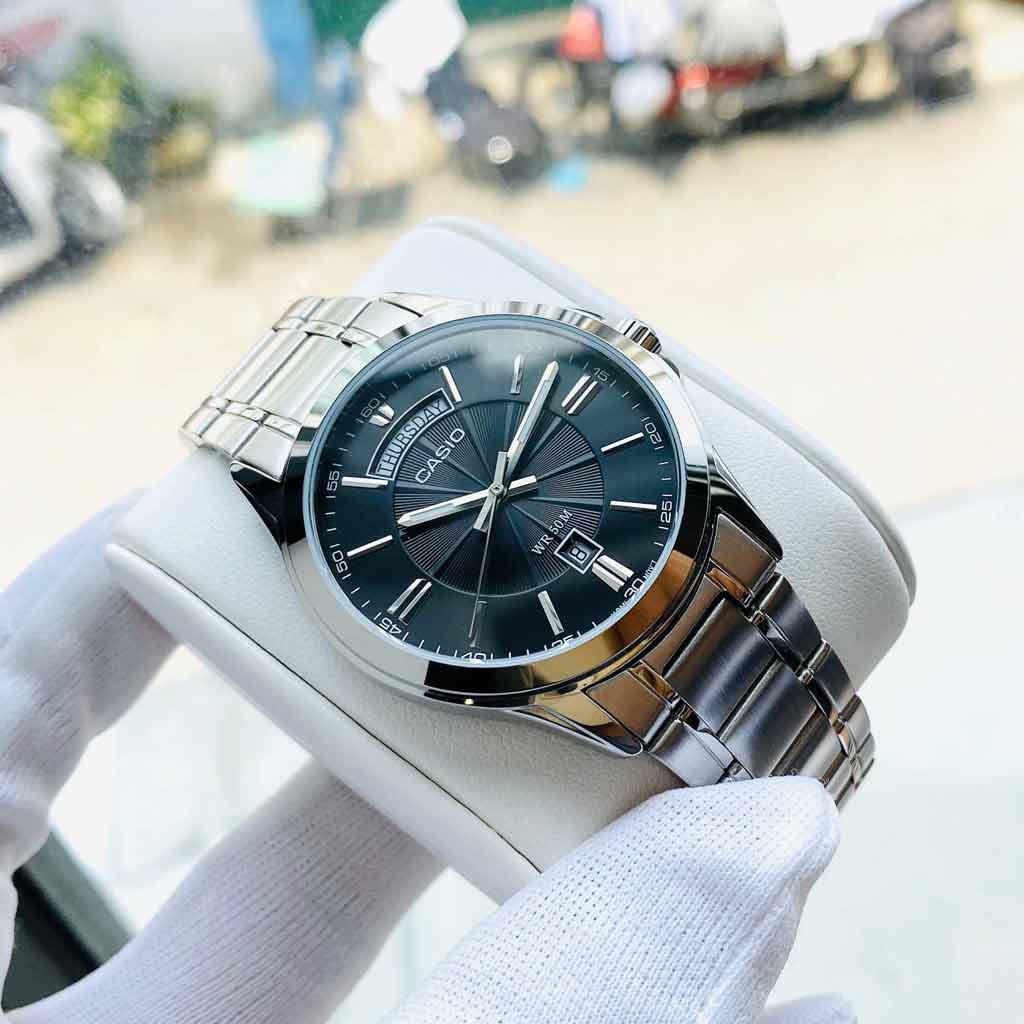 RELOJ CASIO MTP-1381D-1AV ACERO