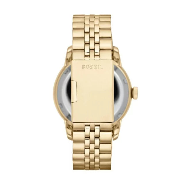 RELOJ FOSSIL ME1137 SEMIAUTOMÁTICO ACERO DORADO