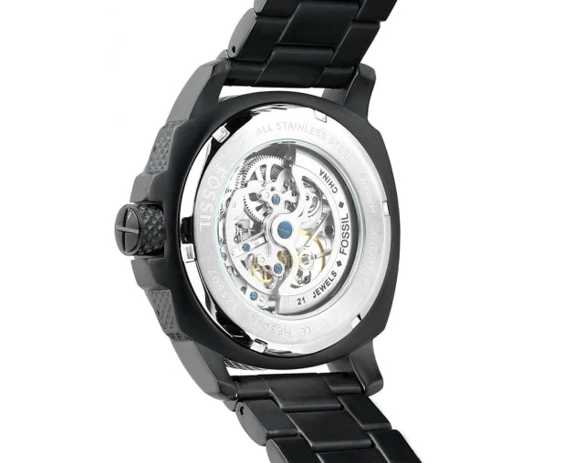 RELOJ FOSSIL ME3080 AUTOMÁTICO ACERO PAVONADO