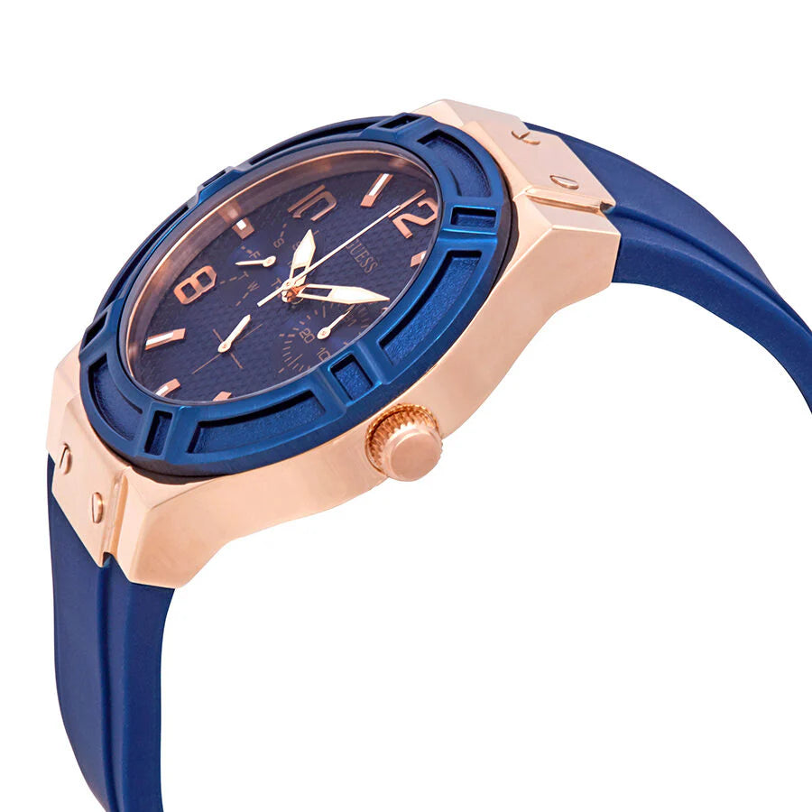 RELOJ GUESS W0571L1 DAMA SILICONA AZUL