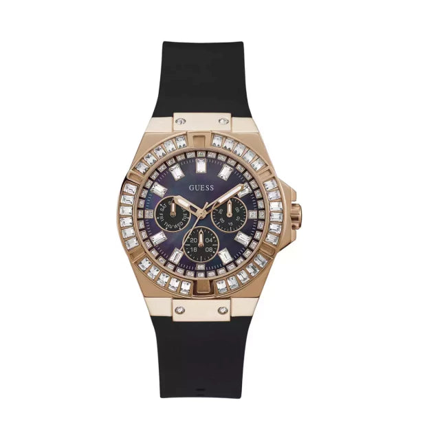 RELOJ MUJER GUESS GW0118L2 CUARZO PULSO NEGRO