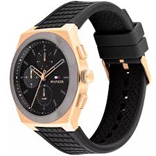 RELOJ TOMMY HILFIGER 1791931 EN SILICONA NEGRO