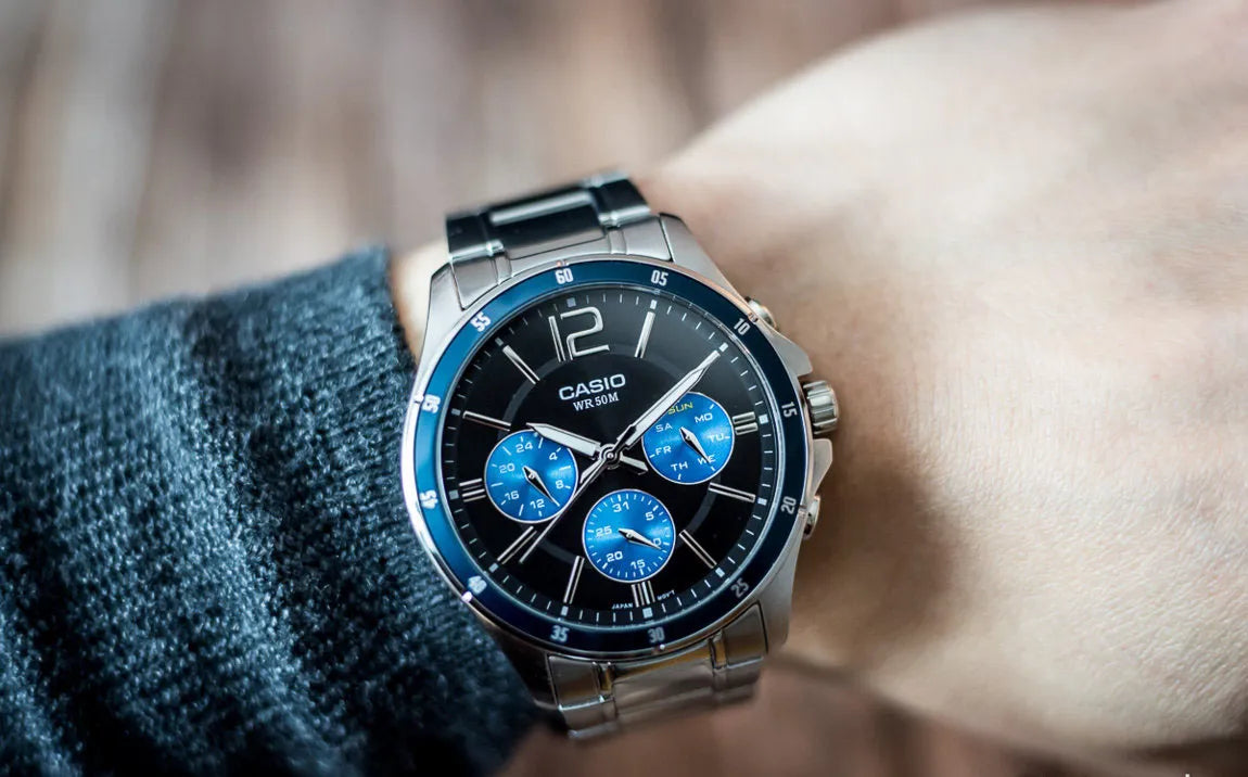 RELOJ CASIO MTP-1374D-2AD
