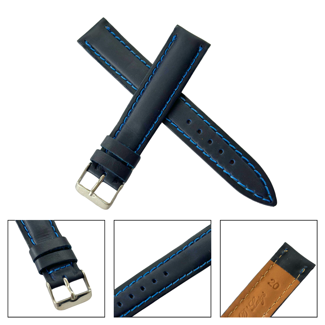 PULSO CORREA PARA RELOJ EN CUERO GENERICO 20 MM