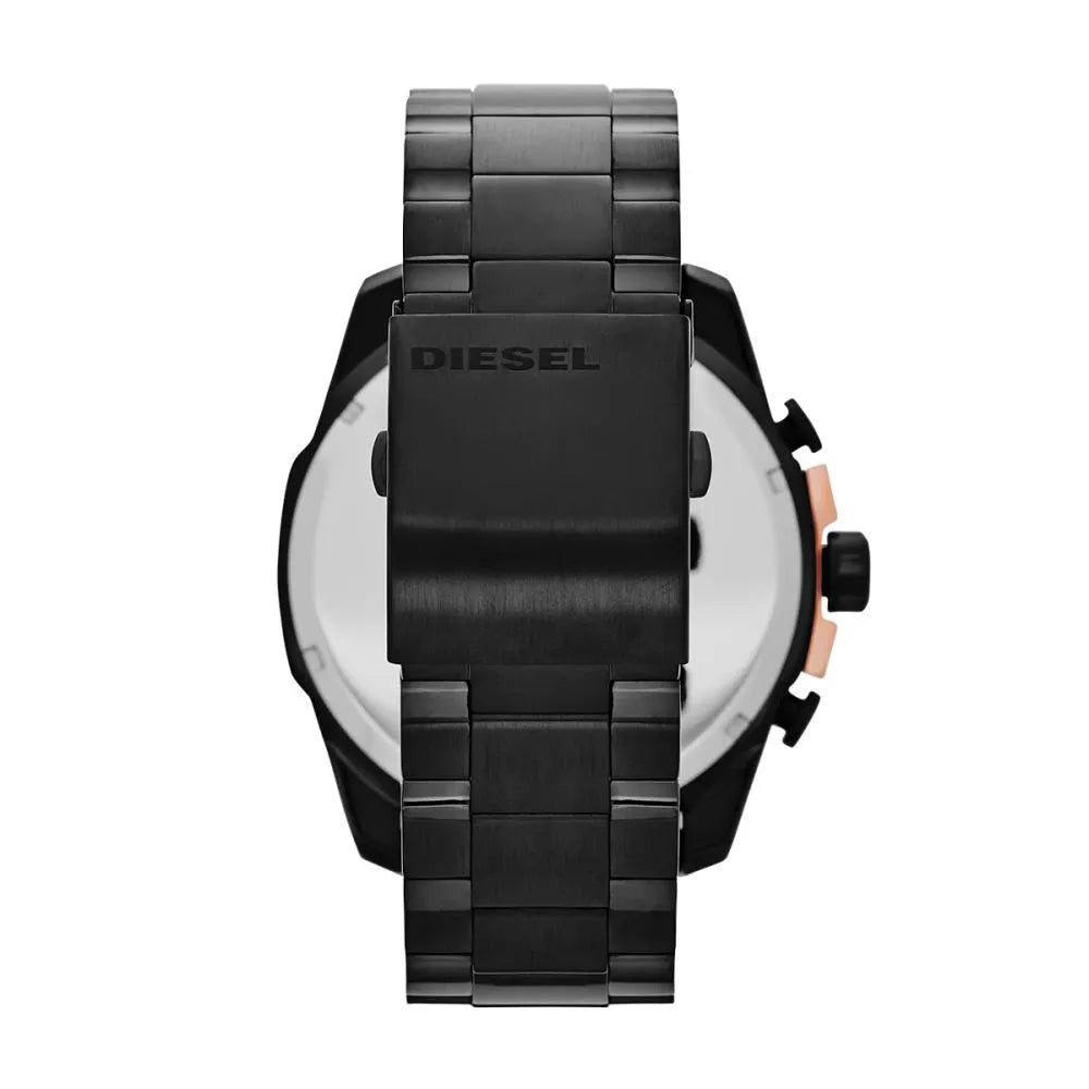 RELOJ DIESEL DZ4309 HOMBRE ACERO NEGRO Y COBRIZADO