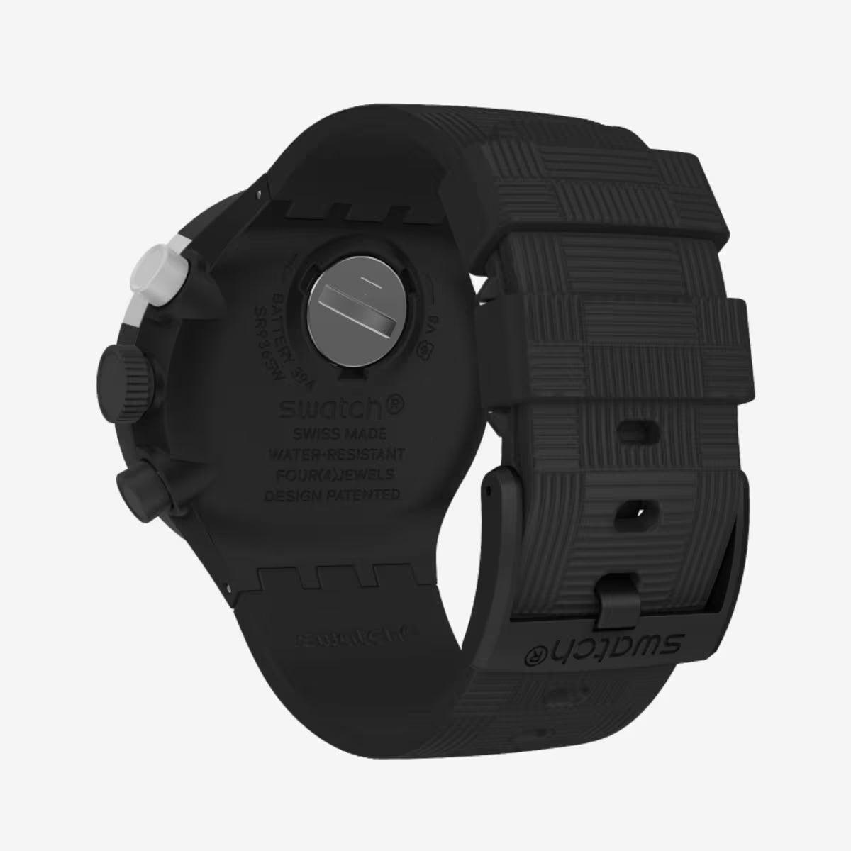 RELOJ SWATCH SB02B404 CHEQUERED SILVER