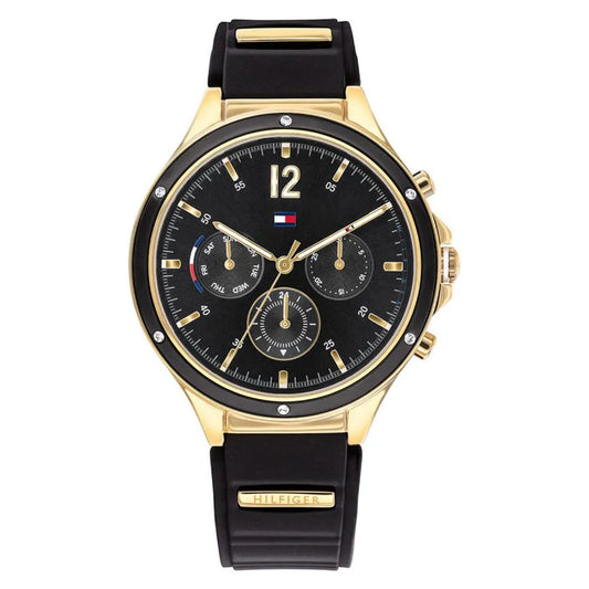 RELOJ TOMMY HILFIGER 1782282 PULSO SILICONA NEGRO