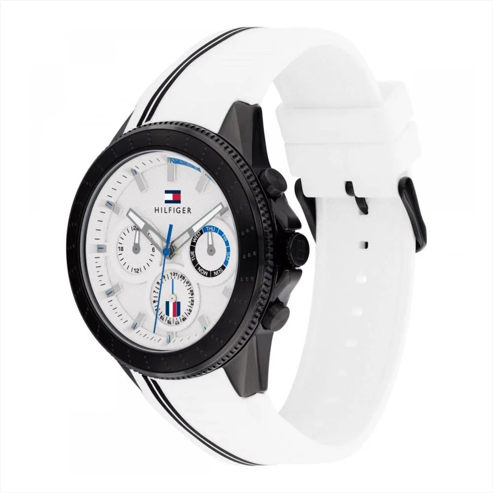 RELOJ TOMMY HILFIGER 1791862 HOMBRE SILICONA BLANCO