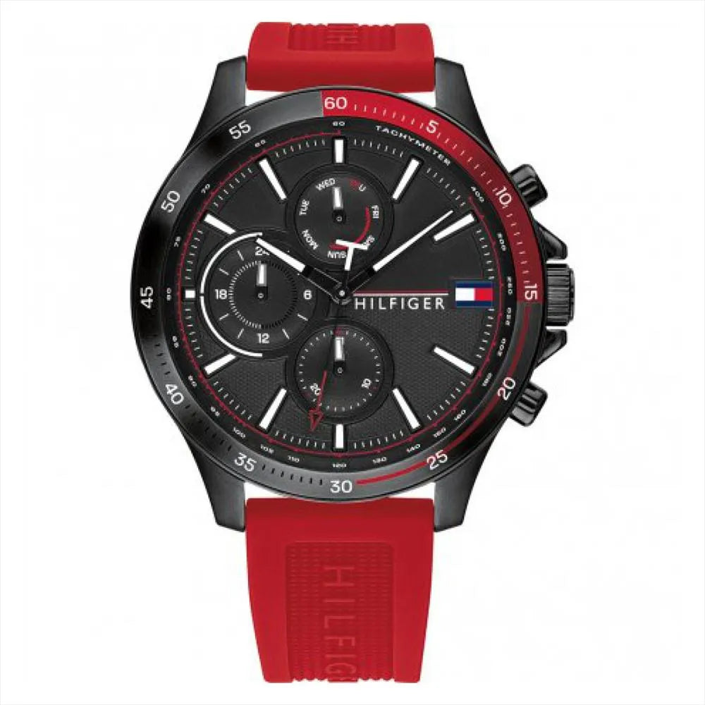 RELOJ TOMMY HILFIGER 1791722 ROJO SILICONA