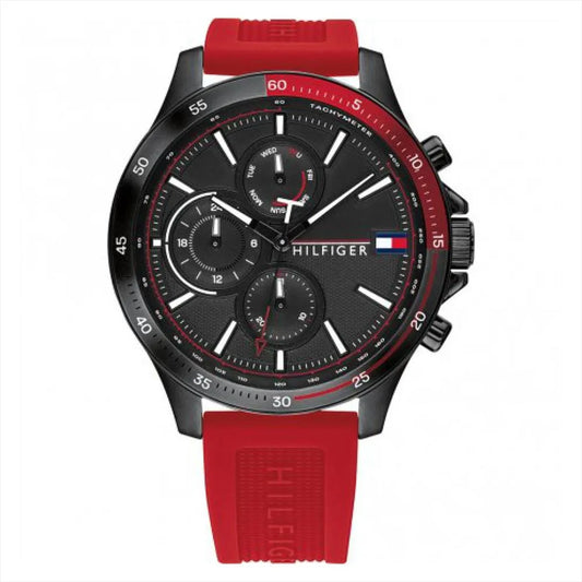 RELOJ TOMMY HILFIGER 1791722 ROJO SILICONA