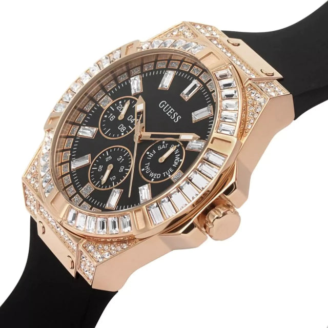 RELOJ MUJER GUESS GW0118L2 CUARZO PULSO NEGRO