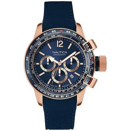 NAUTICA NAPBFCF01 HOMBRE SILICONA CRONOGRAFO