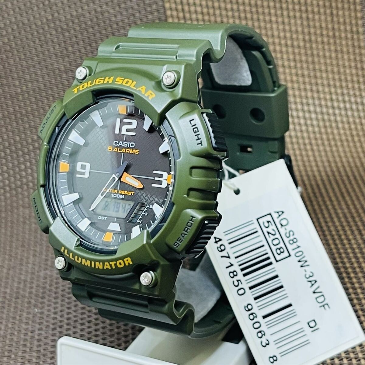 RELOJ CASIO DEPORTIVO AQ-S810W-3A HOMBRE