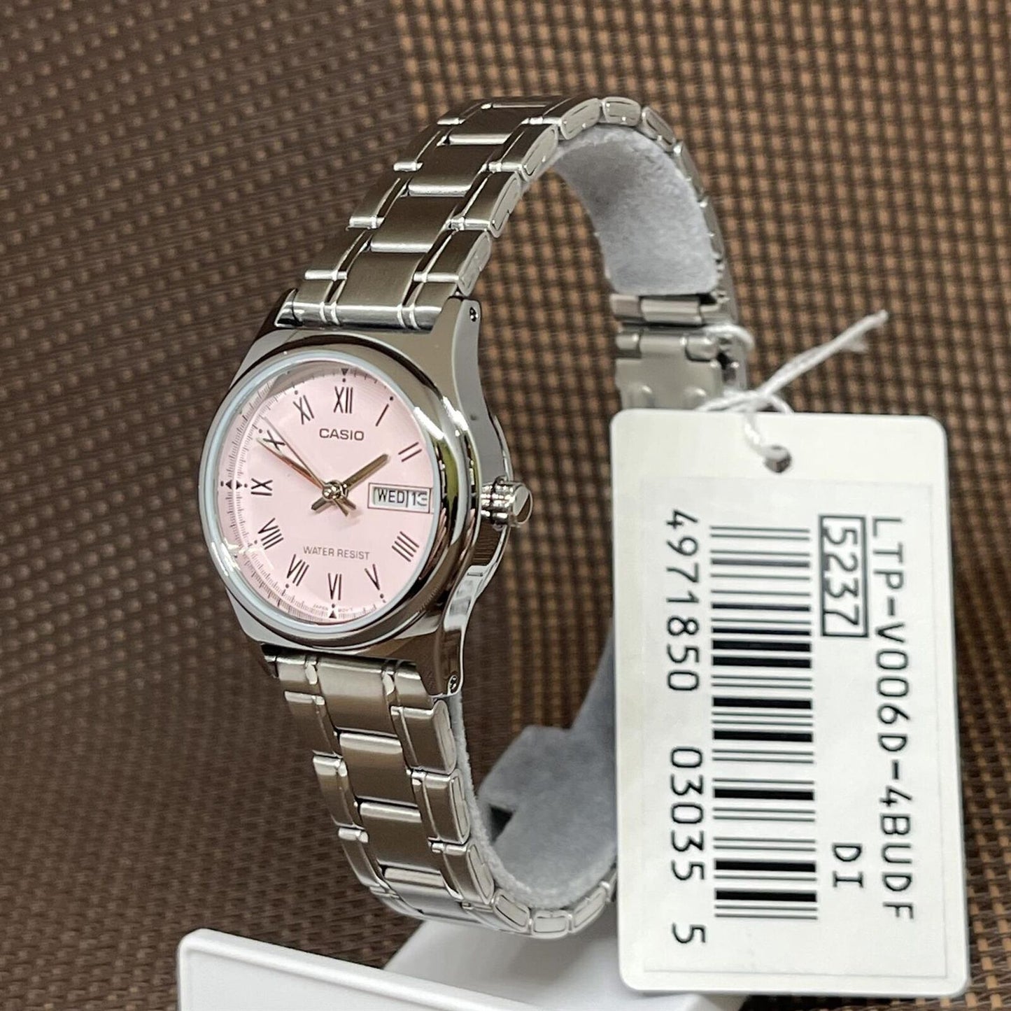 RELOJ CASIO LTP-V006D-7B DAMA ACERO