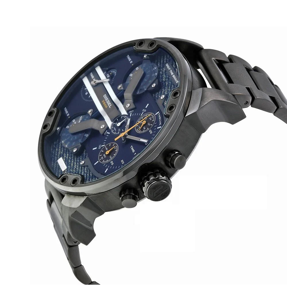 RELOJ DIESEL DZ7331 MR. DADDY ACERO GRIS PLOMO HOMBRE