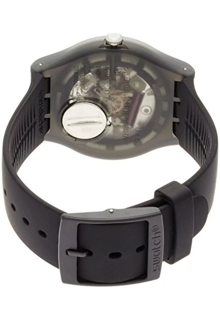 RELOJ SWATCH SUOB134 PULSO SILICONA NEGRO