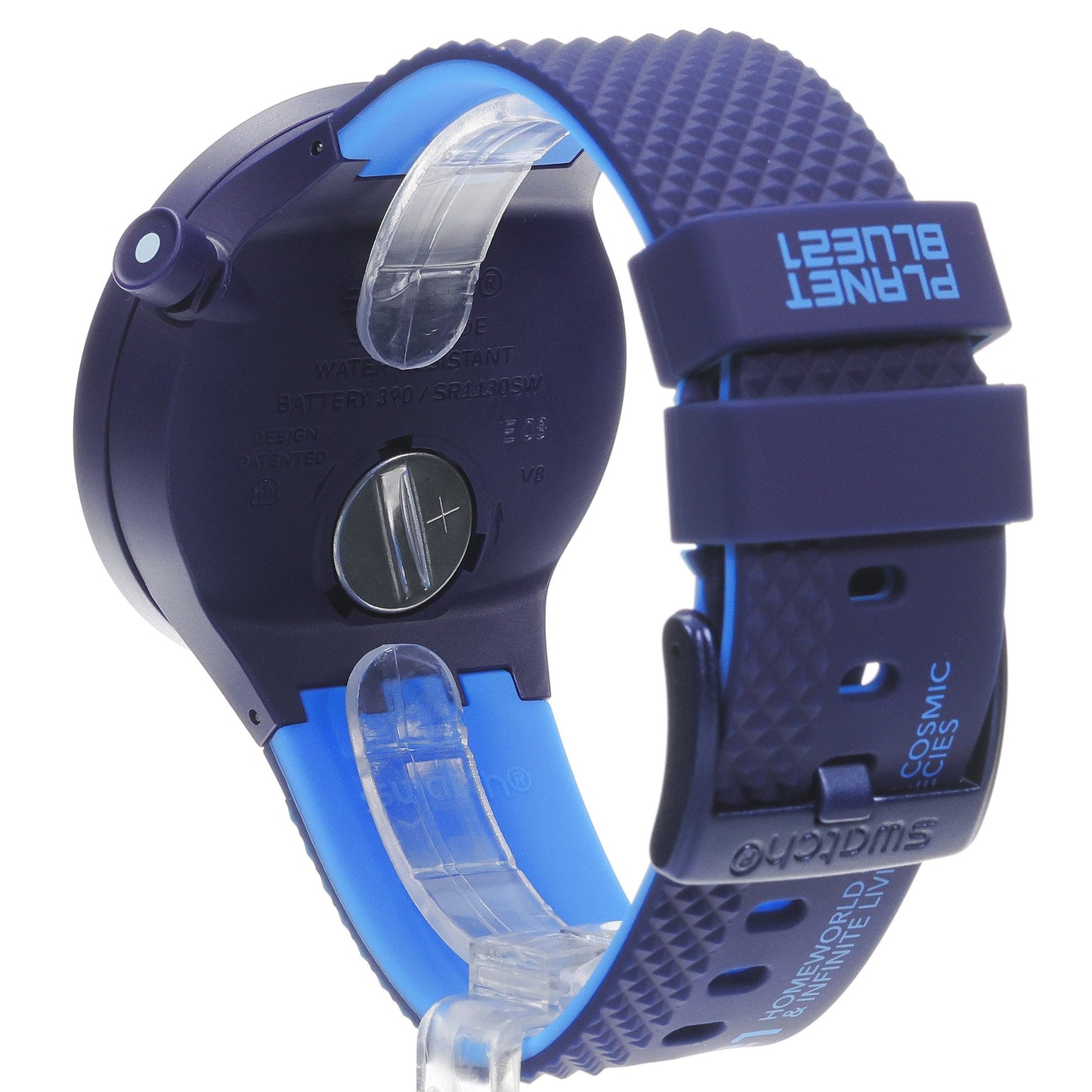 RELOJ SWATCH SB01N101 SECOND HOME DOBLE PULSO