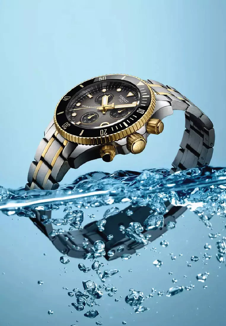 RELOJ TISSOT T1202172206100 ACERO BICOLOR