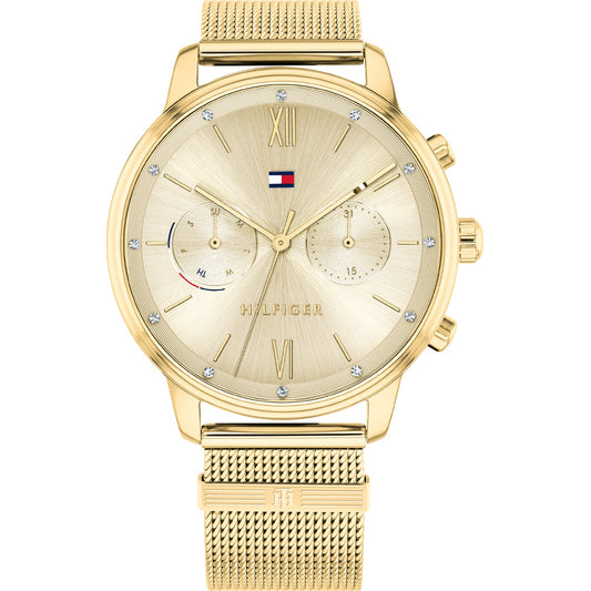 RELOJ TOMMY HILFIGER DAMA 1782302 DORADO PULSO ACERO
