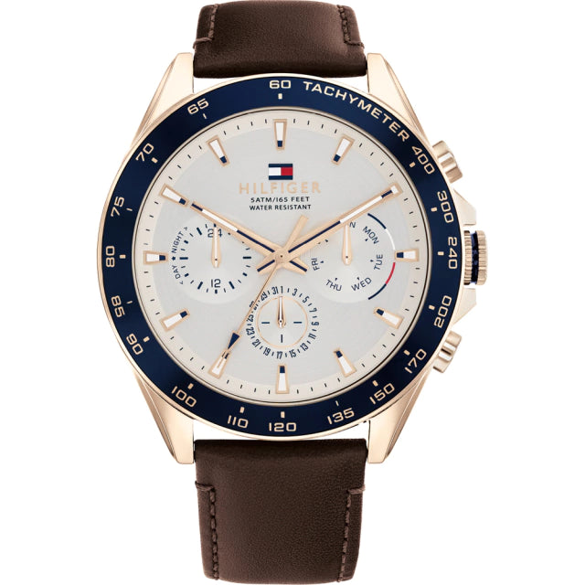 RELOJ TOMMY HILFIGER OWEN 1791966 CABALLERO CUERO