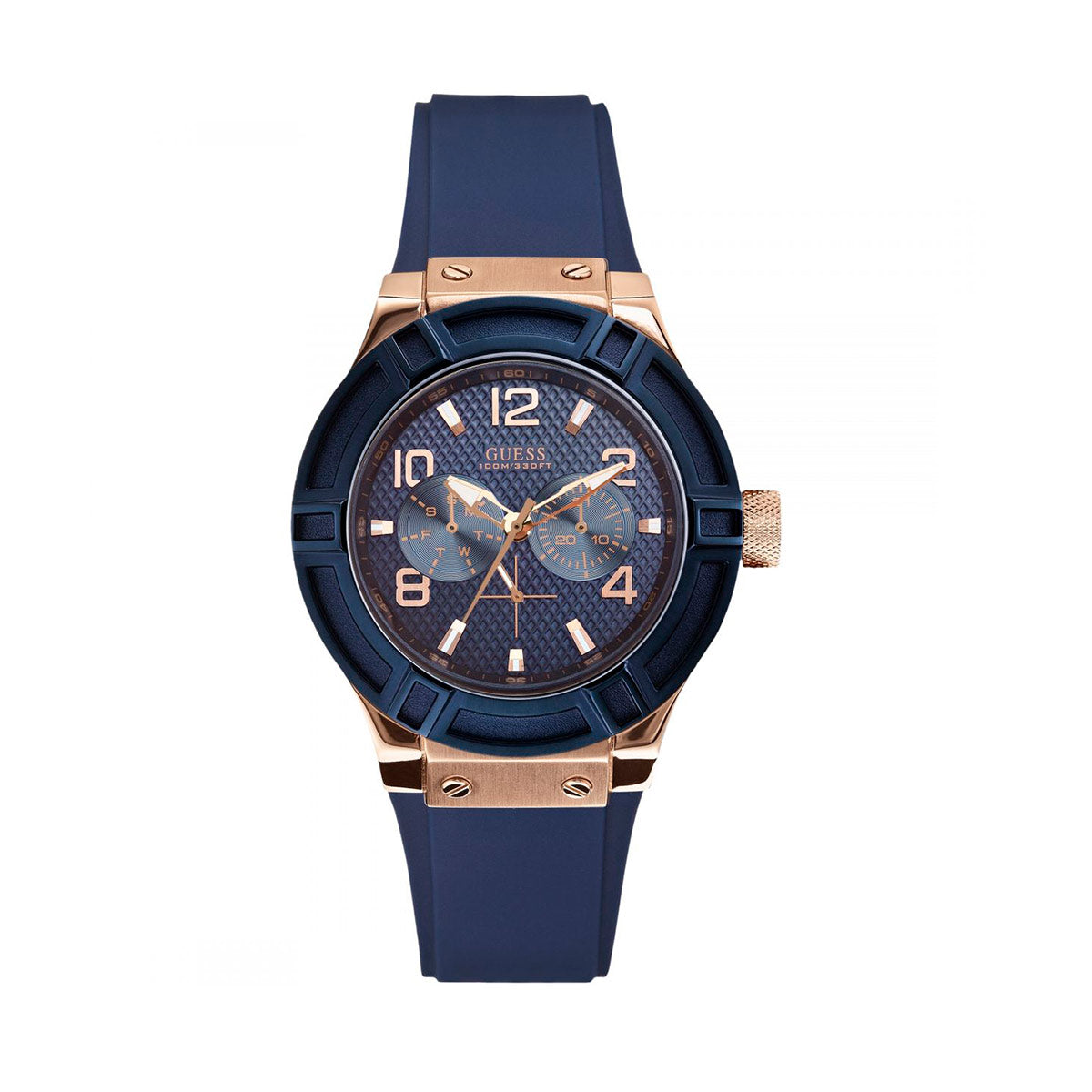 RELOJ GUESS W0571L1 DAMA SILICONA AZUL