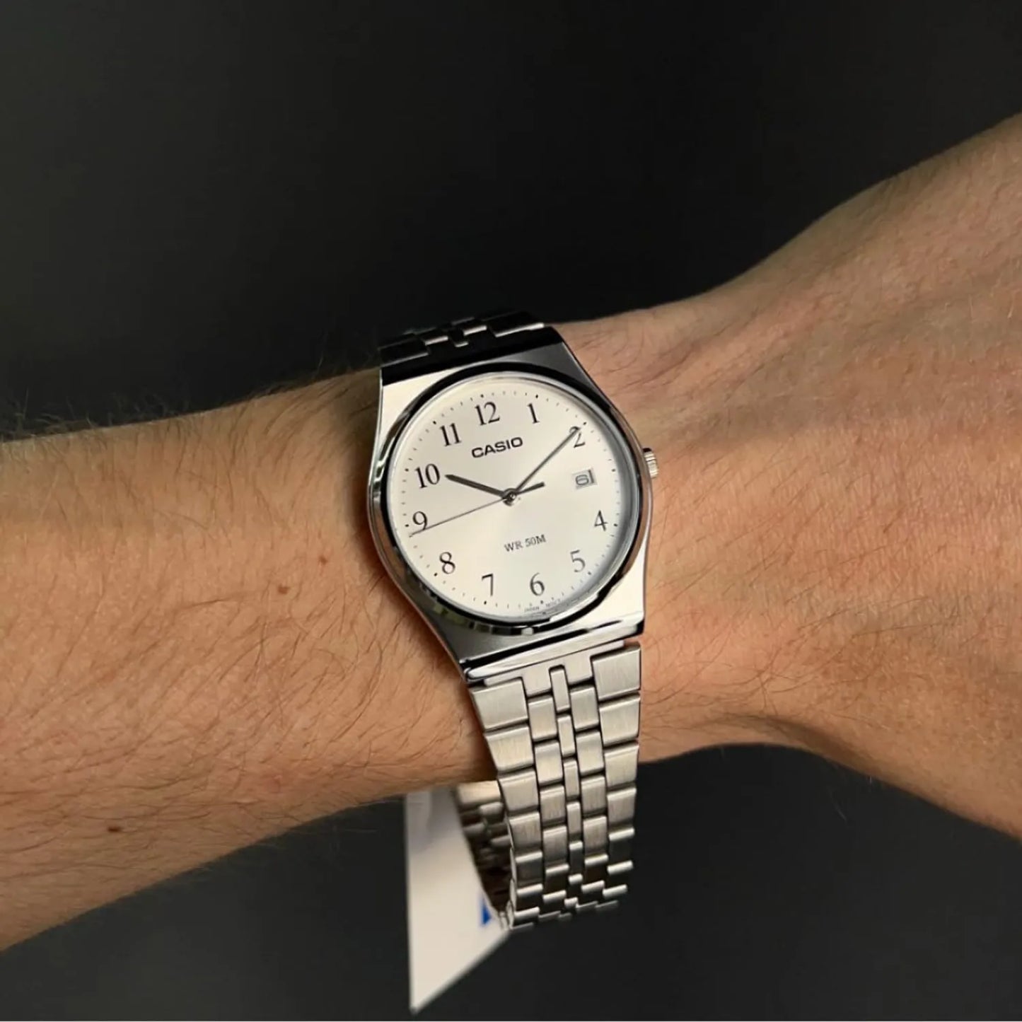 RELOJ CASIO MTP-B145D-7B ACERO
