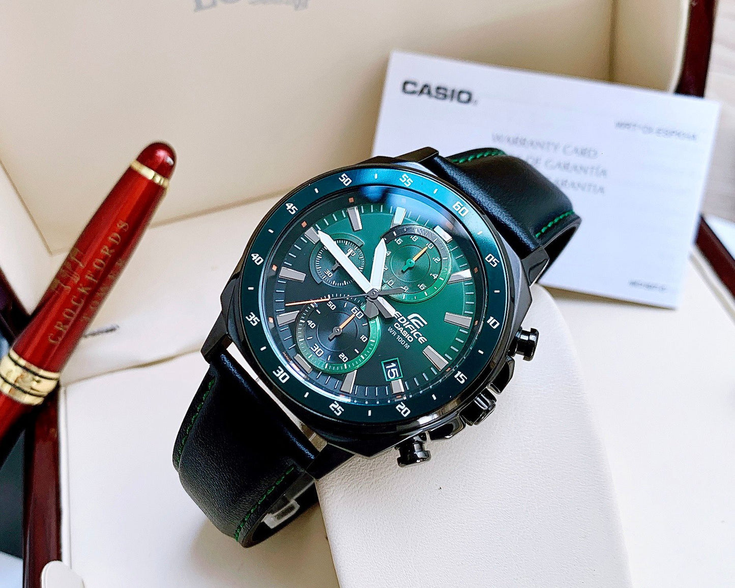RELOJ CASIO EDIFICE EFV-600 CL- 3A CRONOGRAFO