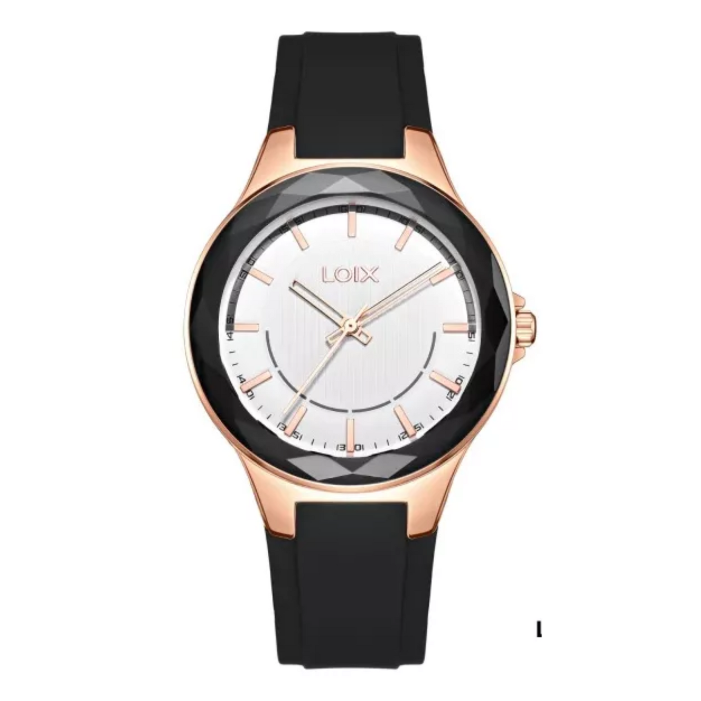 RELOJ LOIX L1248-1 MUJER PULSO SILICONA DISEÑO MODERNO