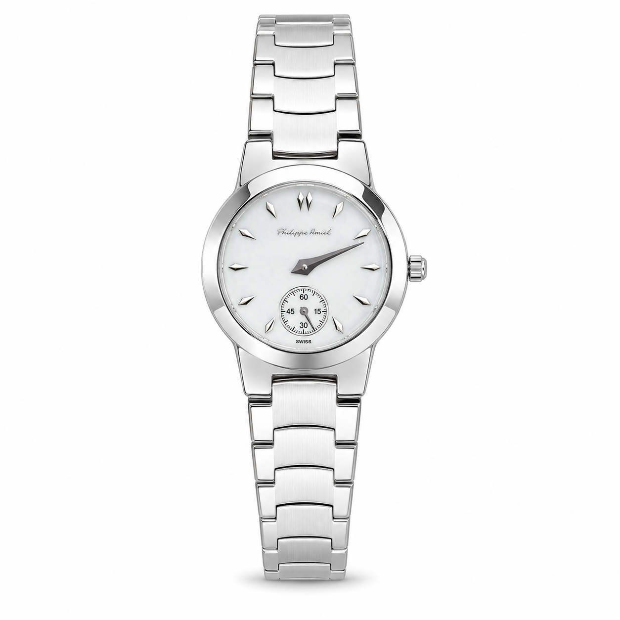 Philippe Amiel F6280 Reloj para Mujer Acero Inoxidable Plateado