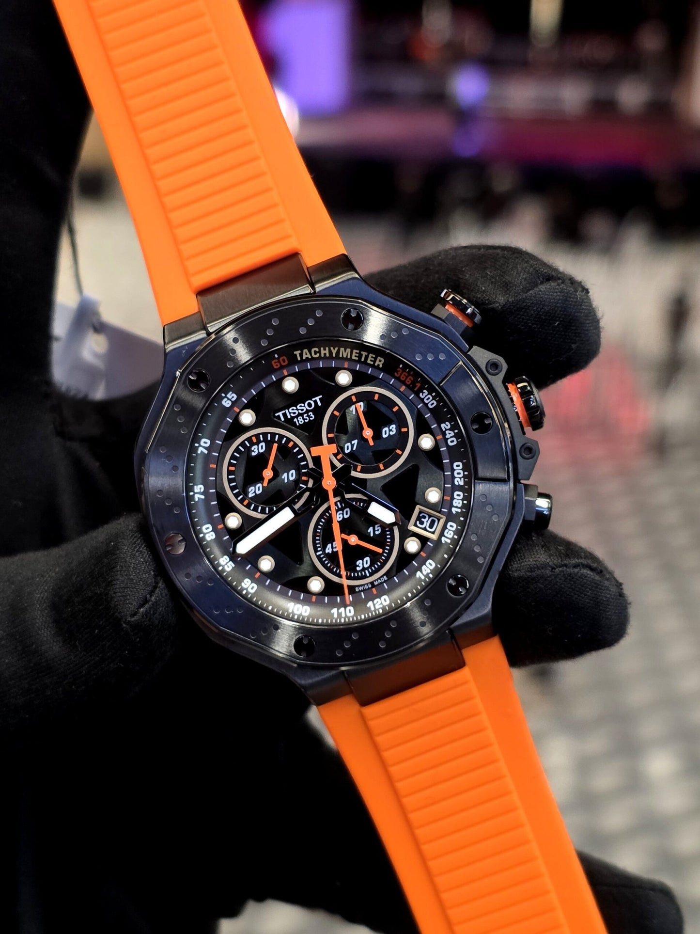 RELOJ TISSOT T-RACE T141.417.37.051.02 NARANJA