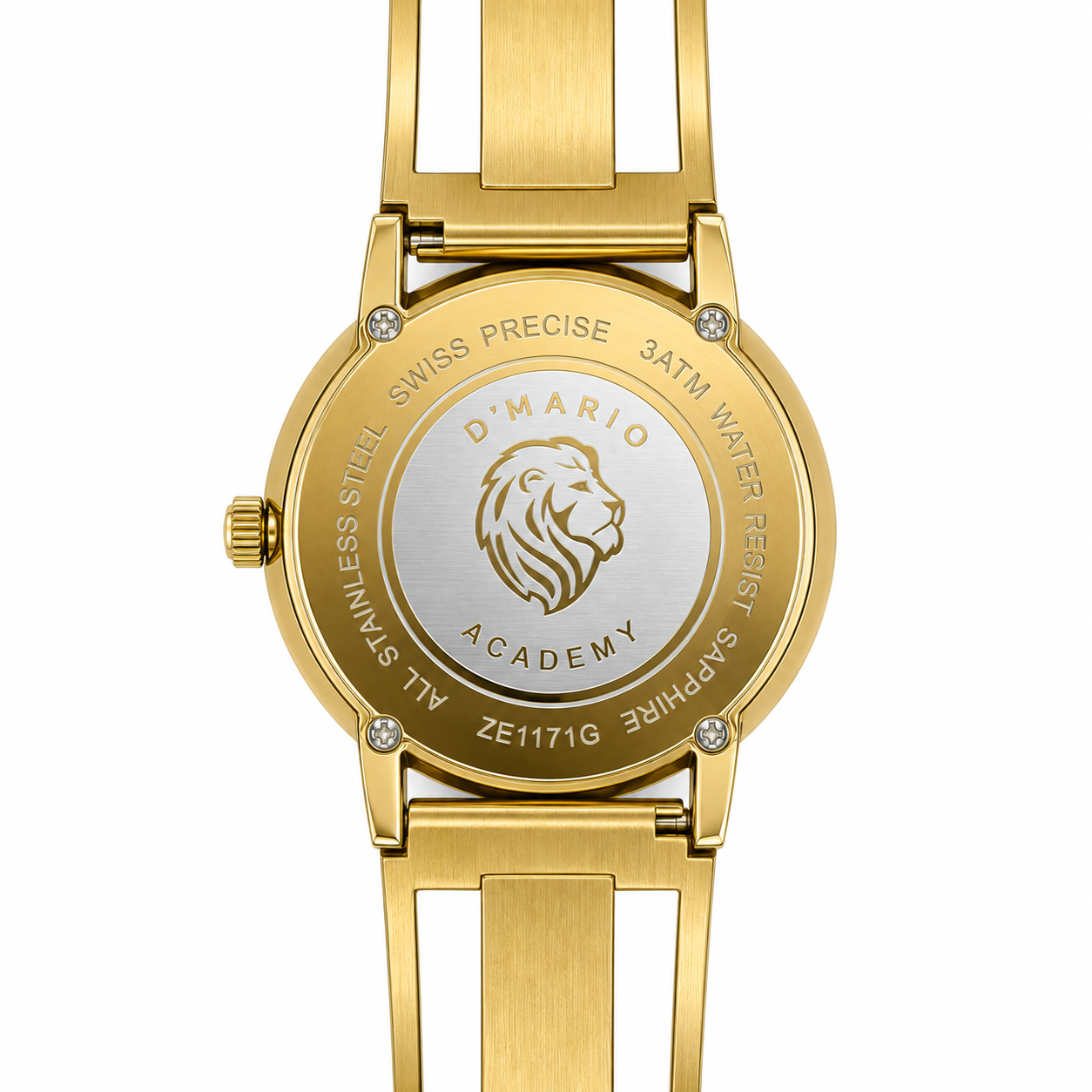 RELOJ D'MARIO ZE1171G HOMBRE CUPULA ESQUELETO