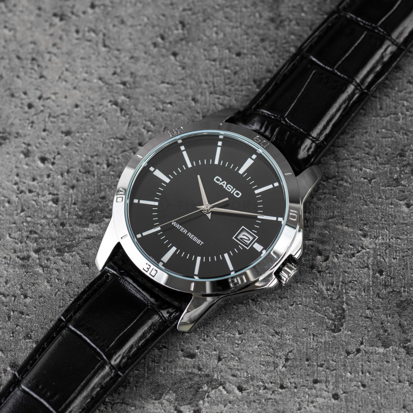 RELOJ CASIO CLASICO MTP-V004L-1A CUERO