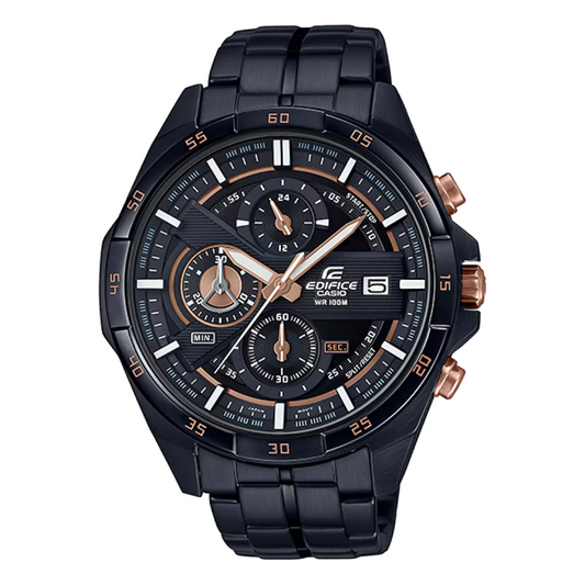 RELOJ CASIO EDIFICE EFR-556DC-1A ACERO PAVONADO